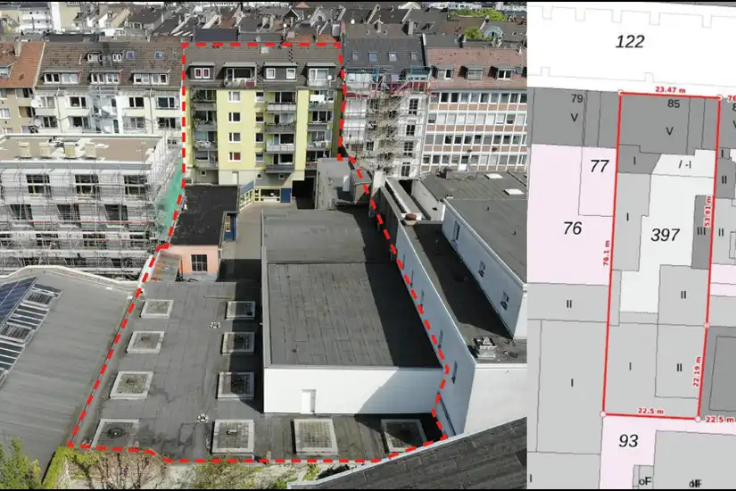 Grundstücksumrandung